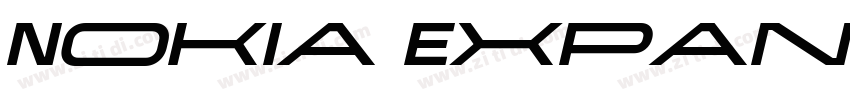 Nokia Expanded字体转换